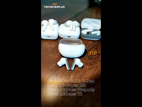realme Buds | boAt airdopes | Boult Audio Airbass Propods | Boult Sound Maestro Y1
