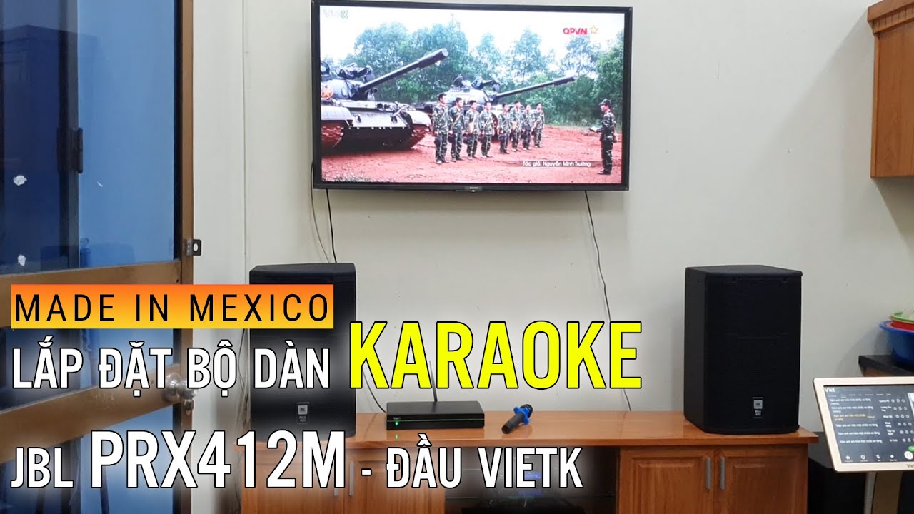video Loa JBL PRX 412M chính hãng 0