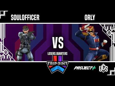 Tripoint Smash 186 - Losers Quarters - SoulOfficer(Snake) Vs. ORLY(Captain Falcon)