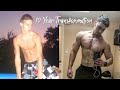 10 Year Natural Bodybuilding Transformation