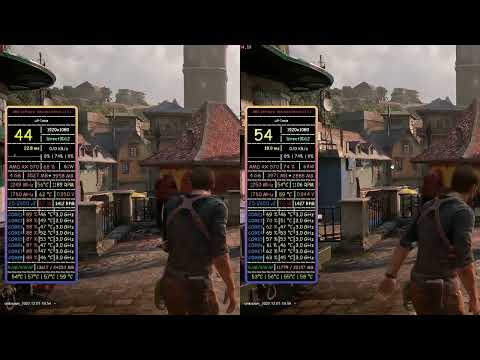 HT OFF vs HT ON in UNCHARTED 4 / Xeon E5-2650 v2 / RX 570 / FPS TEST