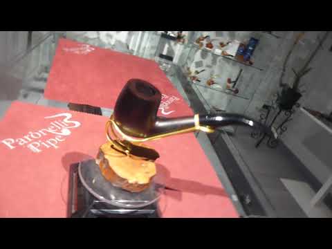 Pipa in radica magritte dark edition - www.paronellipipe.it