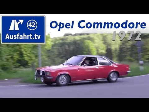 Fahrbericht der Probefahrt 1972 Opel Commodore 2.5 / Test / Review / Erfahrungen
