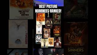 My Ranking Of The Best Picture Nominees! #oscars #academyawards #movies #cinema