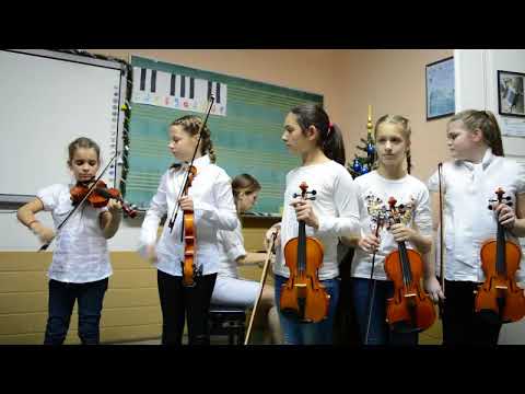 Javni čas violinista OMŠ u Vrbasu 15.12.2017. god