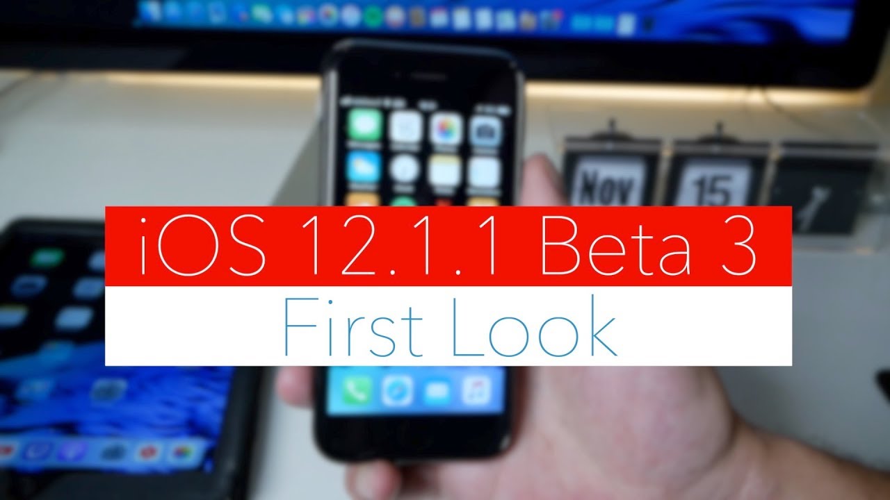 iOS 12.1.1 Beta 3 - Good news iPhone XR Users