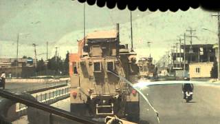 preview picture of video 'USMC MRAP in Afghanistan Steals Kid's Kite'
