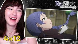 REACT RE:ZERO 4x12 - Daqui em Diante