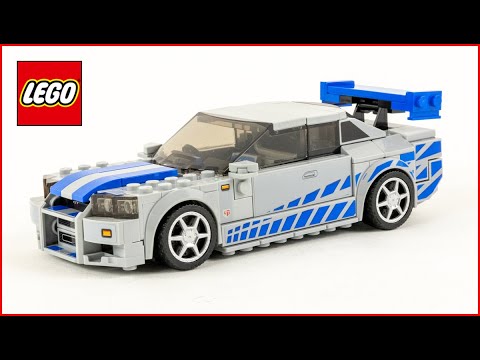 Vidéo LEGO Speed Champions 76917 : Nissan Skyline GT-R (R34) 2 Fast 2 Furious