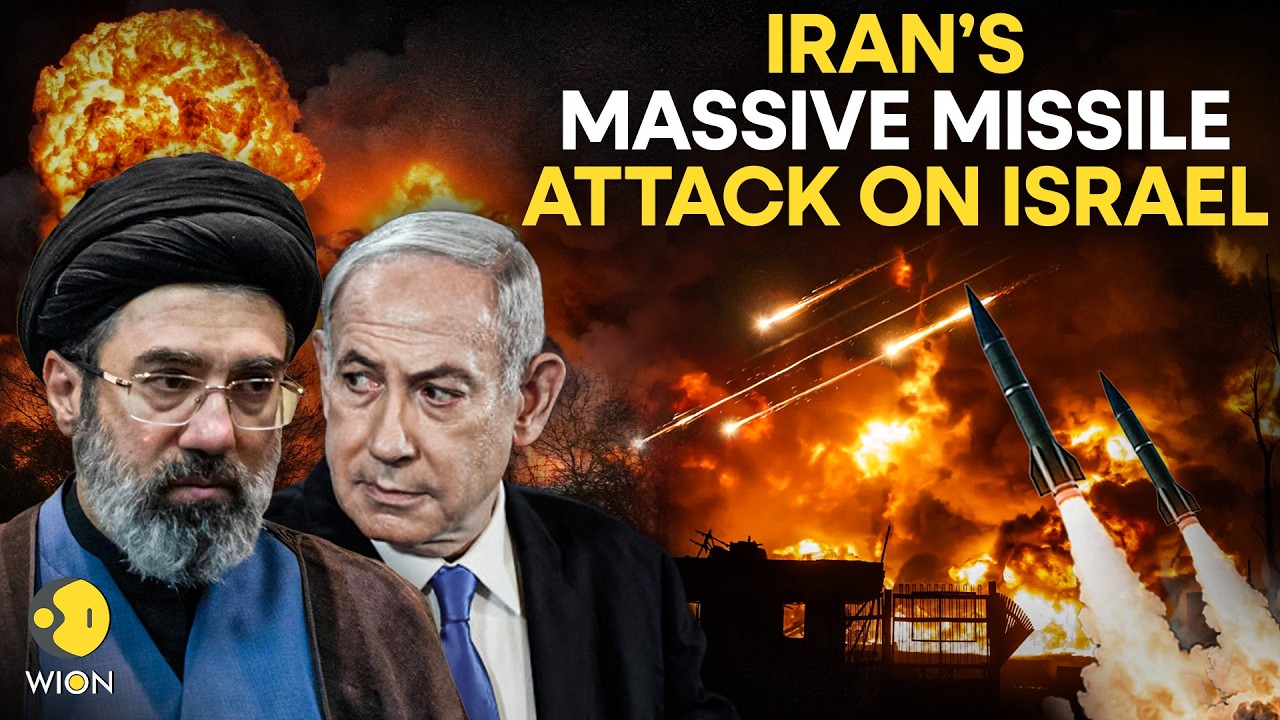 Iran Strikes Israel LIVE: Iran Launches Ballistic Missiles At Israel , Middle East War Escalates