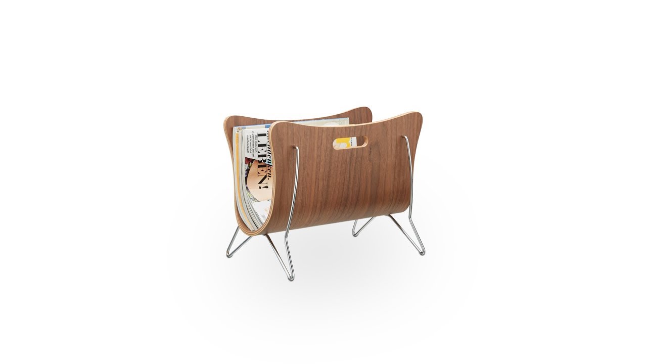 Modernen Zeitungsständer Aus Holz Online Kaufen Relaxdaysde