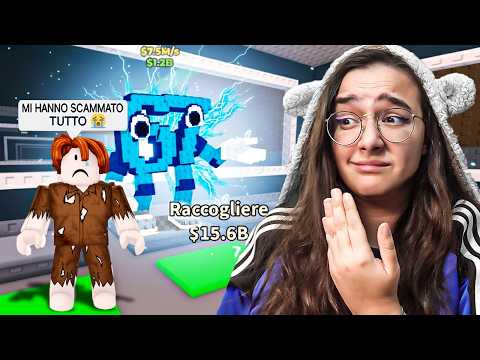 Gli hanno scammato tutti i brainrot su roblox e l'ho aiuto aiuto.