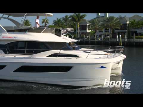 Aquila 44 Power Catamaran Boat Review from Boats.com