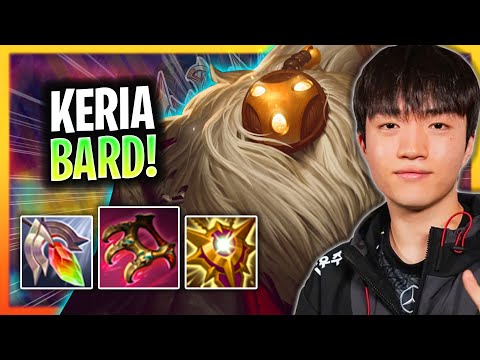 KERIA PLAYS HIS ICONIC BARD! | T1 Keria Plays Bard Support vs Fiddlesticks!  Season 2025