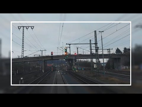 Führerstandsmitfahrt (Cabride) | FULDA - HANAU | DB Netz TVT 703 [HD]