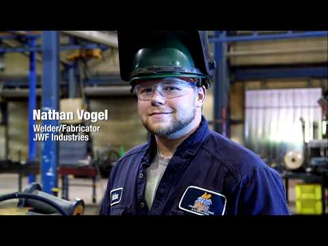 JWF Industries - Nathan Vogel, Triangle Tech Welding Graduate