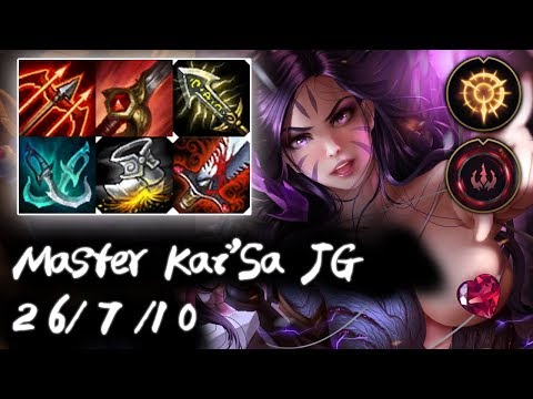 Master Kai'Sa Jungle vs Graves | Korea High Elo Replays