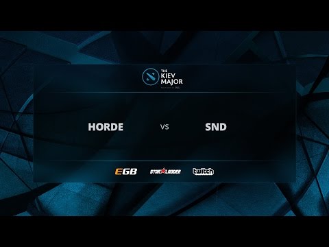 Horde vs Slice N' Dice, The Kiev Major EU Open Qualifiers