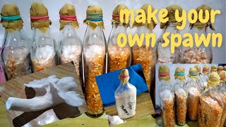 Guide on how to make grain spawn through direct tissue culture.