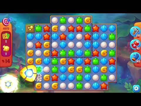 🎯 Fishdom 6372 Challenge Level - 21 moves + 💥💥🧨💣