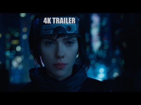 Ghost in the Shell Trailer 4K (2017 live action)