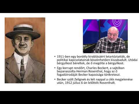 Szunyogh Szabolcs előadása: Zsidó gengszterek 1.rész