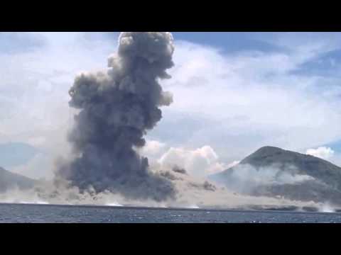 Mount Tavurvur Eruption - Stabilized