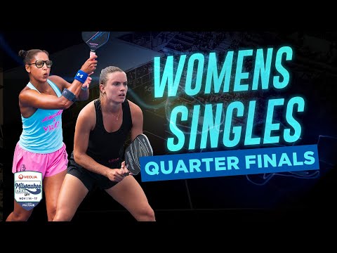 Jessie Irvine v Judit Castillo at the Veolia Milwaukee Open