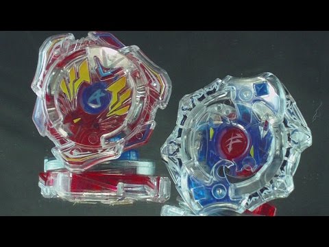 BATTLE B-18 Valkyrie Wing Accel VS Spriggan Spread Fusion Beyblade Burst ベイブレードバースト !! AWESOME