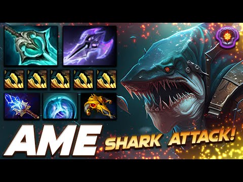 Ame Slark Shark Attack - Dota 2 Pro Gameplay [Watch & Learn]