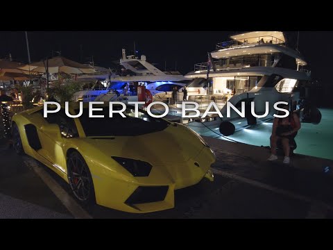 Puerto Banus At Night | Marbella 🇪🇸 Spain | Costa del Sol 2023