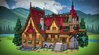 Minecraft: How To Build A Fantasy House | Easy Tutorial