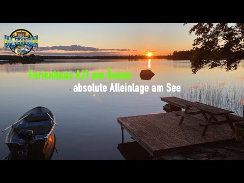 Ferienhaus AJ1 am Åsnen - Schwedenhaus in absoluter Alleinlage