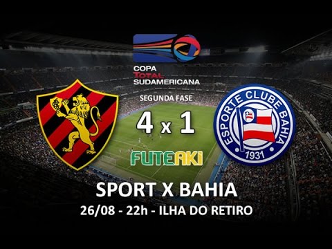 Sport 4 x 1 Bahia - Copa Sul Americana 2015