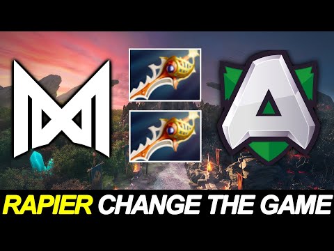NIGMA vs ALLIANCE — Divine Rapier Change the Game