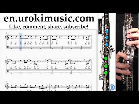 How to Play Oboe Meghan Trainor - Let You Be Right Tabs um-ih352