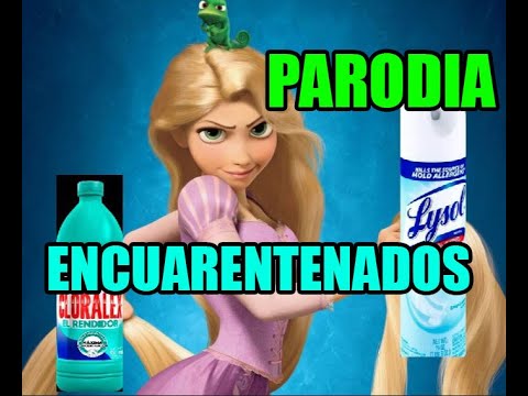 Encuarentenados 🎵 | Parodia Enredados 👱🏽‍♀️ | KradRaven89 Parodias 🤣