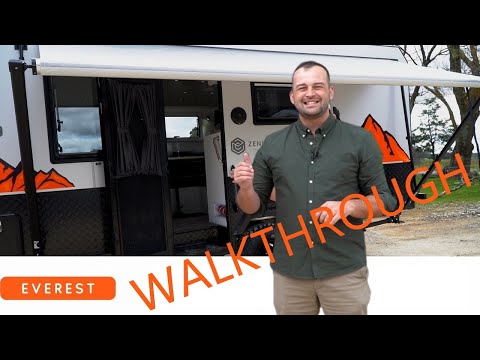 Ben walks through the Everest model of Zenith Caravans