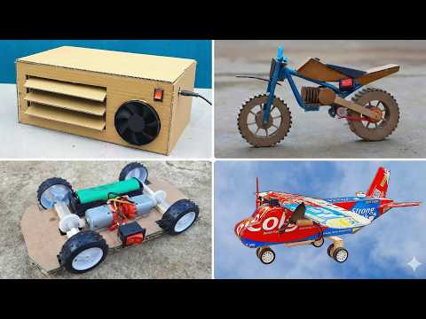 4 Amazing DIY Motor Projects You Can Make at Home! 🔥