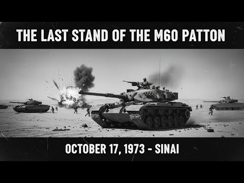 “Outnumbered in the Sinai: The M60 Patton Tank’s Last Stand | 1973 War Story”