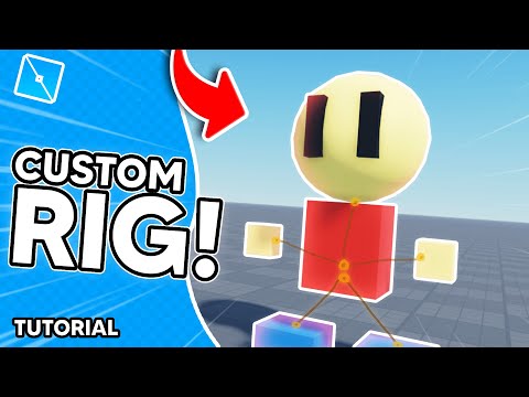 How To Make a Custom Character Rig in ROBLOX STUDIO!! [Tutorial]