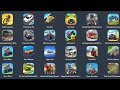 RushXtreme CarRace DriveMad TaxiRun Vichels Masters PaperBoy FlighPilot Real Police Chase Simulator