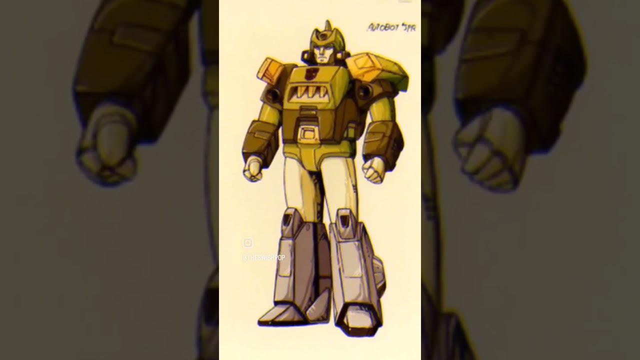 Transformers The Movie (1986) Original Preliminary Design Artwork 😲😲😲