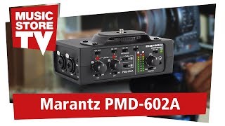Video thumbnail for MARANTZ PMD-602A Professioneller Vorverstärker für DSLR Kameras by MusicStoreTV