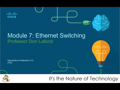 NetAcad ITN Module 7 - Ethernet Switching PowerPoint Presentation