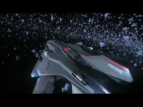 Star Citizen: [test bounty hunt: AEGIS Sabre] vs Avenger Titan + Constellation Andromeda
