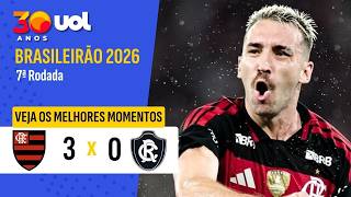 FLAMENGO 3 X 0 REMO - FLA LOTA O MARACANÃ E ENTRA NO G4 | MELHORES MOMENTOS | BRASILEIRÃO 2026