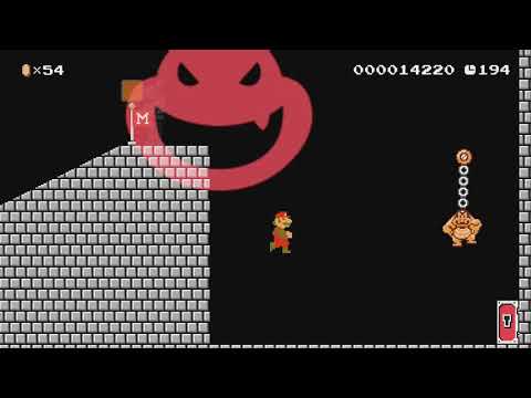 vsBowser's Castle by あおぞらほいいくえん - Super Mario Maker 2 - No Commentary 1bv