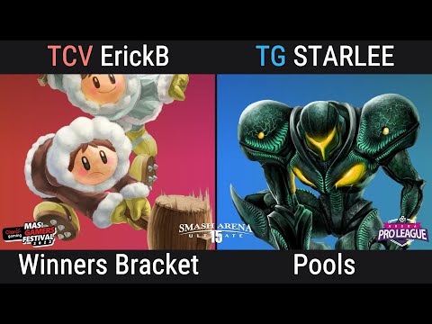 SAU15: Pools - TCV| ErickB (Ice Climbers) Vs. TG| STARLEE (Dark Samus)