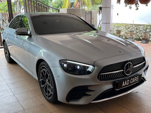 2022 Mercedes Benz E300 AMG Line Review